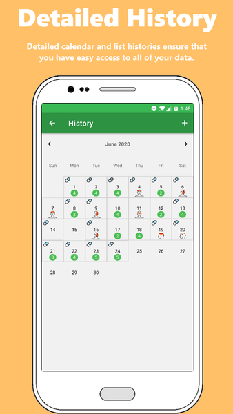 Headache and Migraine Tracker - Image screenshot of android app