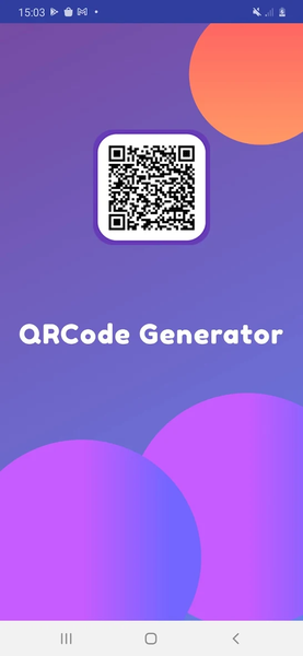 QR Code Generator & Scanner - Image screenshot of android app