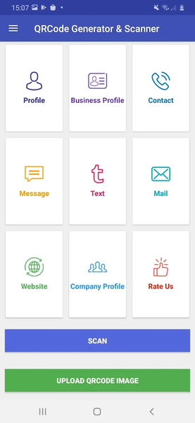 QR Code Generator & Scanner - عکس برنامه موبایلی اندروید