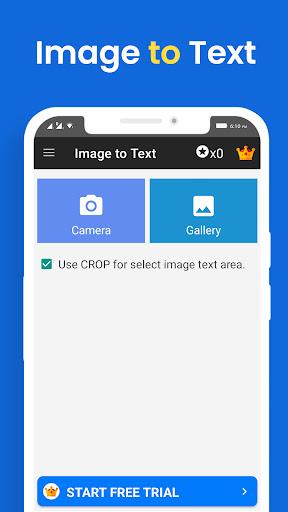 OCR Image to Text Converter - عکس برنامه موبایلی اندروید