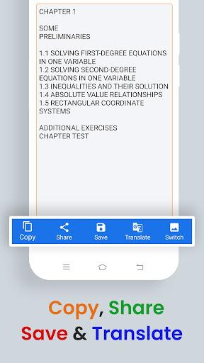 OCR Image to Text Converter - عکس برنامه موبایلی اندروید
