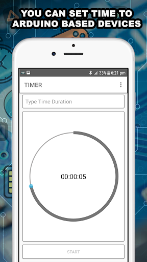 Arduino Bluetooth Controller - Image screenshot of android app