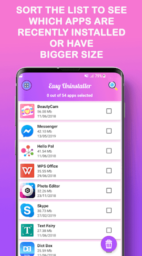 Easy Uninstaller App Uninstall - Image screenshot of android app