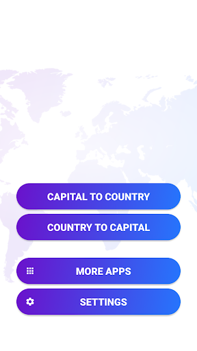 Capital Cities Quiz Game - Gameplay image of android game