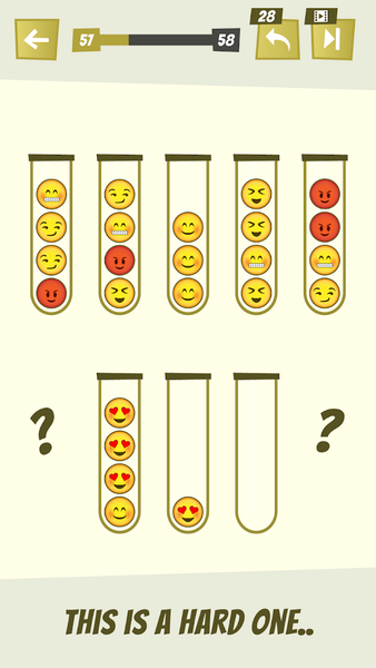 Sorty Ball Color Puzzle Game - Gameplay image of android game