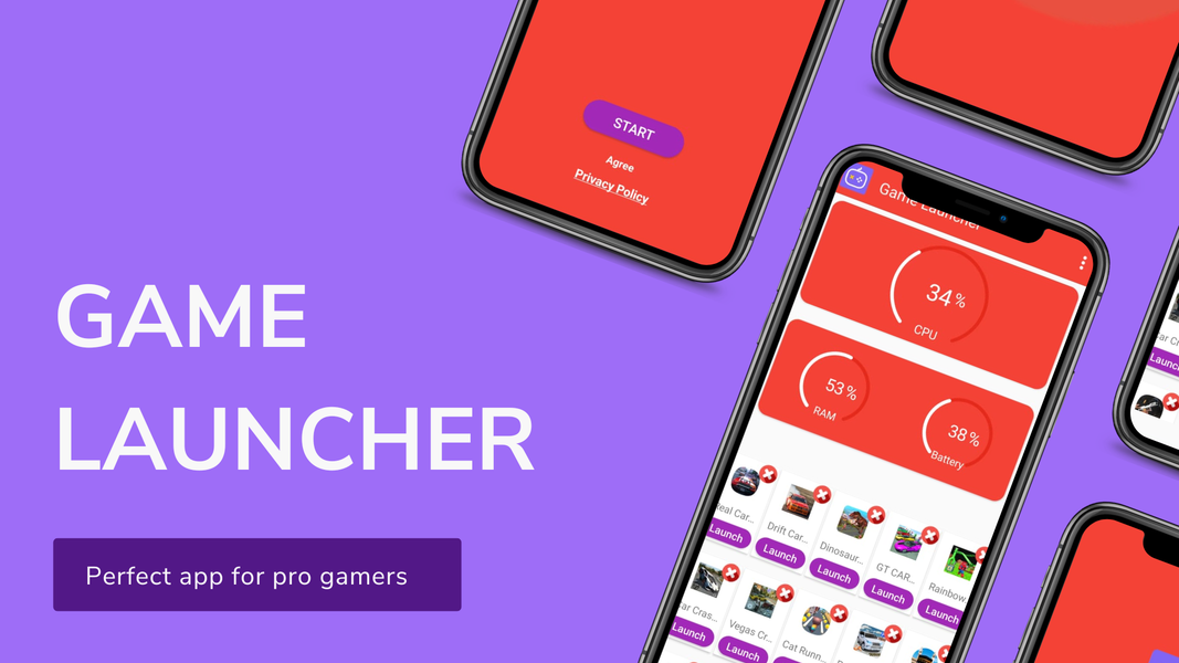 Game Launcher : App Launcher - عکس برنامه موبایلی اندروید