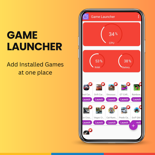 Game Launcher : App Launcher - عکس برنامه موبایلی اندروید