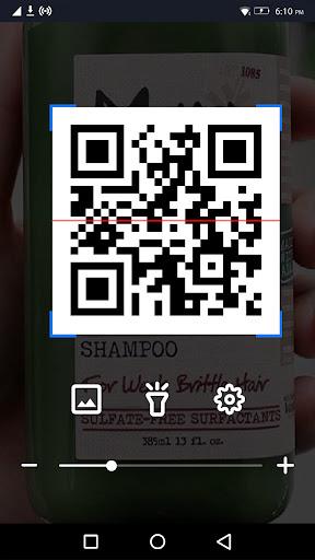 QR Scanner - Barcode Reader - عکس برنامه موبایلی اندروید