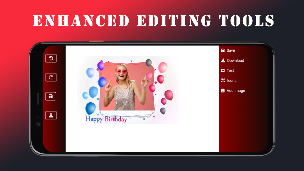 Birthday Greeting Card Maker - Image screenshot of android app