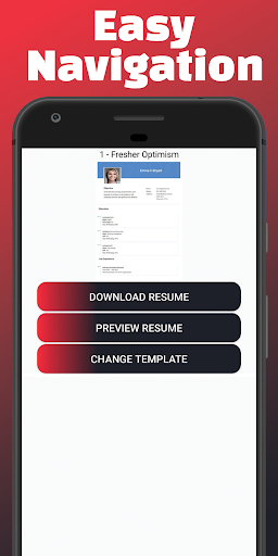 Resume Builder US - Image screenshot of android app