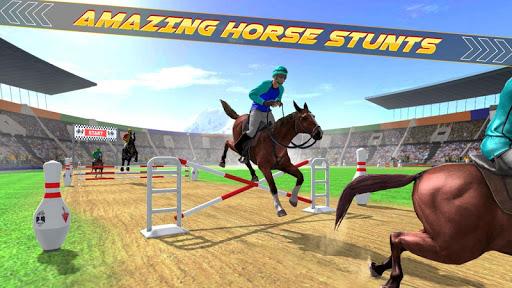 Horse Racing Rider Horse Games - Gameplay image of android game