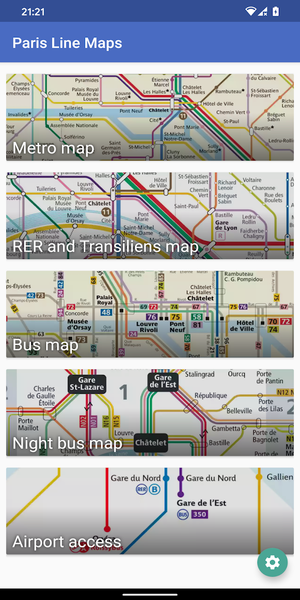 Metro Map: Paris (Offline) - عکس برنامه موبایلی اندروید