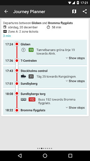 SL Stockholm Commute - عکس برنامه موبایلی اندروید