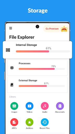 Easy File Manager to Explorer - عکس برنامه موبایلی اندروید