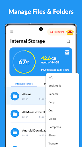 Easy File Manager to Explorer - عکس برنامه موبایلی اندروید