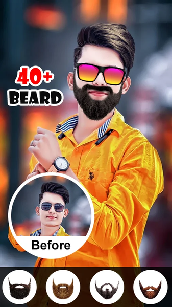 Man Hairstyle Photo Editor۲۰۲۴ - عکس برنامه موبایلی اندروید