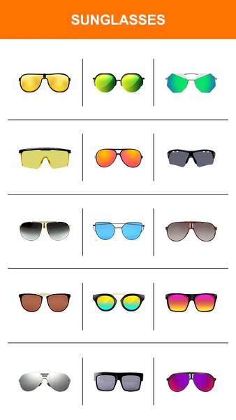 Sunglasses Photo Editor ۲۰۲۴ - عکس برنامه موبایلی اندروید