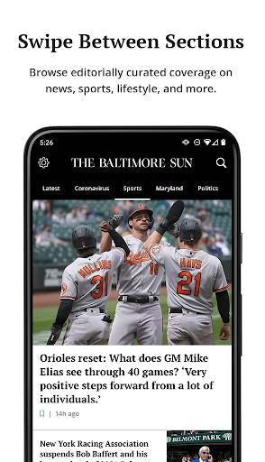 Baltimore Sun - عکس برنامه موبایلی اندروید