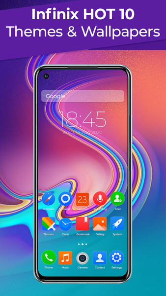 Hot ۱۰ Themes and Wallpapers - عکس برنامه موبایلی اندروید