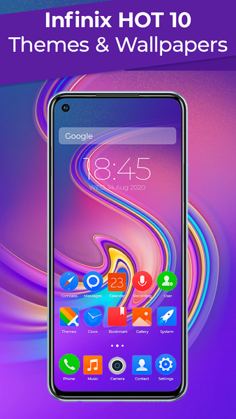 Hot ۱۰ Themes and Wallpapers - عکس برنامه موبایلی اندروید