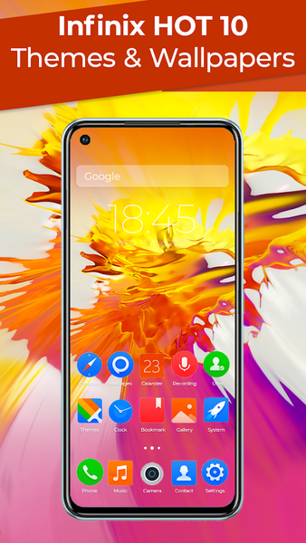 Hot ۱۰ Themes and Wallpapers - عکس برنامه موبایلی اندروید