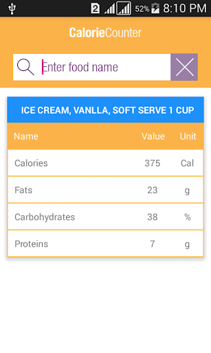 Calorie Counter-Food & Fitness - Image screenshot of android app