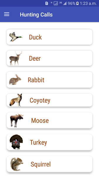 Real Hunting Calls - Image screenshot of android app