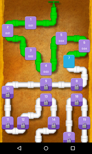 Pipe Twister: Pipe Game - Gameplay image of android game