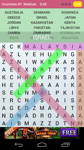 Word Hunt - Gameplay image of android game