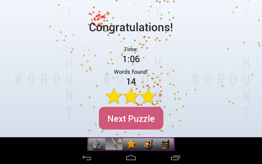 Word Hunt - Gameplay image of android game