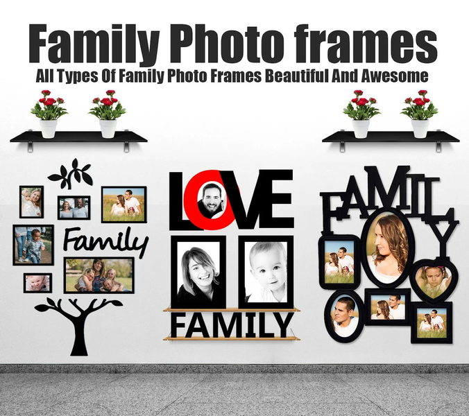 Family Photo Frame ۲۰۲۵ - عکس برنامه موبایلی اندروید