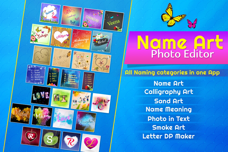 Name Art Photo Editing App Ai - عکس برنامه موبایلی اندروید