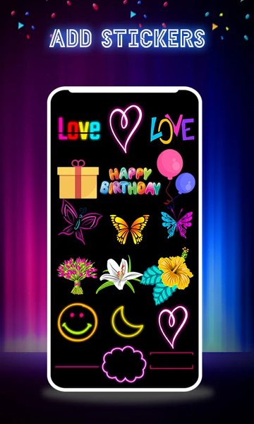 Name Video Maker With Song - عکس برنامه موبایلی اندروید