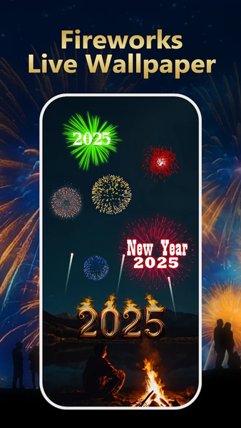 2025 New Year Fireworks - عکس برنامه موبایلی اندروید