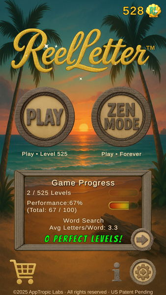 ReelLetter™ - Gameplay image of android game