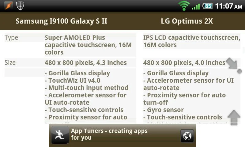 Phone Genie - GSMArena Browser - Image screenshot of android app