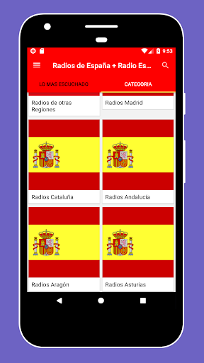 Radio Spain + Radio Spain FM - عکس برنامه موبایلی اندروید