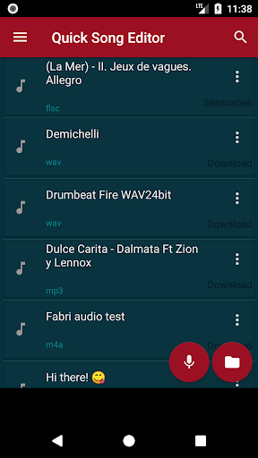 Quick Song Editor - Image screenshot of android app
