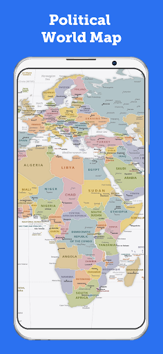 World Map 2021 FREE - Image screenshot of android app