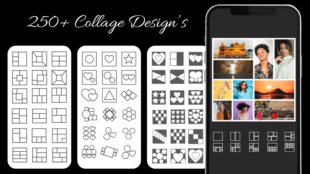 All Frames | Collage Maker App - عکس برنامه موبایلی اندروید