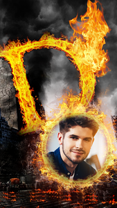 3d Fire Text & Smoke Fire Text - Image screenshot of android app