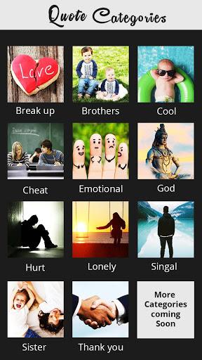 Quote Maker & Editor For Photo - عکس برنامه موبایلی اندروید