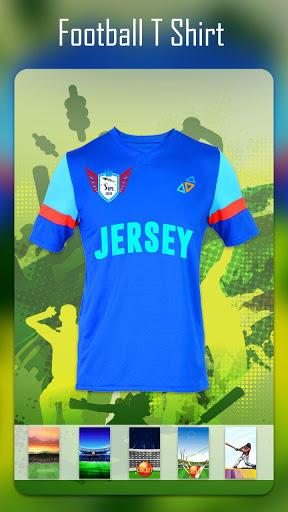 Jersey Design Maker : Cricket Jersey & Football - Image screenshot of android app