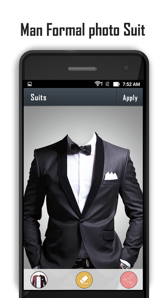 Man Blazer Photo Suit Montage - Image screenshot of android app