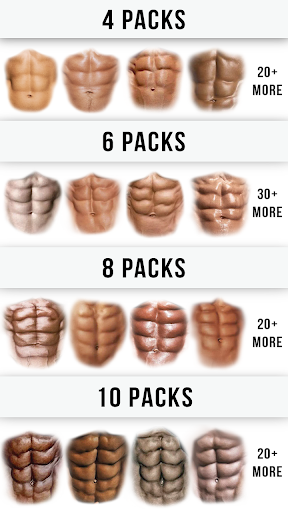 Man Abs Editor: Men Six pack, - Image screenshot of android app