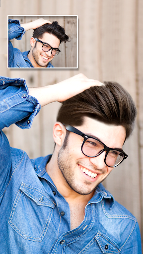 Man Hair Style : New hair, mustache, beard styles - Image screenshot of android app