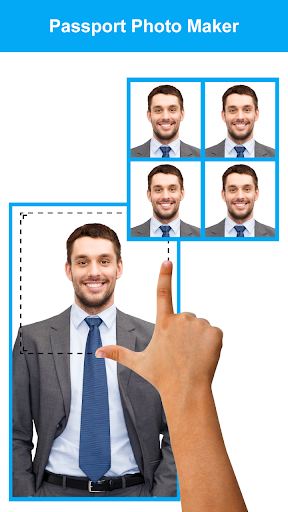 Passport photo maker app - Image screenshot of android app