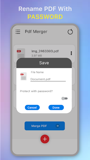 Pdf Merger & Splitter - عکس برنامه موبایلی اندروید