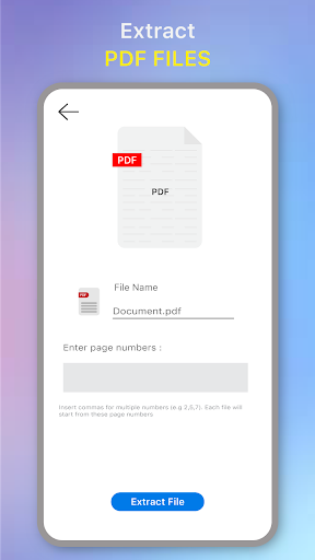 Pdf Merger & Splitter - عکس برنامه موبایلی اندروید