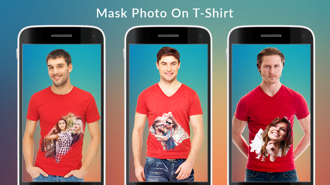 TShirt photo maker :Photo on t - Image screenshot of android app